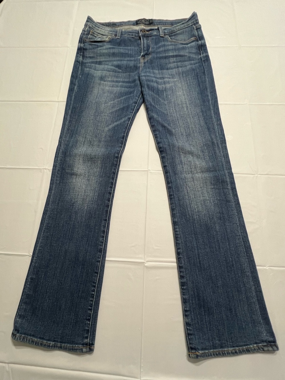 Lucky Brand Jeans Mid Rise Brooke Boot Cut Lived In Denim Modern Cowgirl 10/30R
